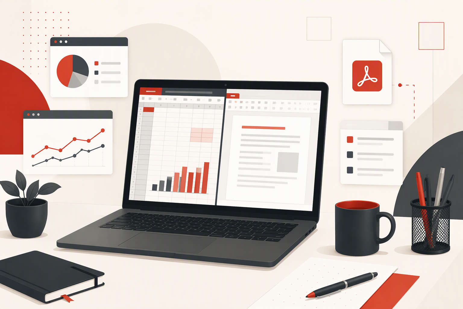 WPS Office 文字表格演示一体化办公场景